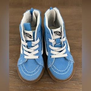Toddler size 8 high top Vans